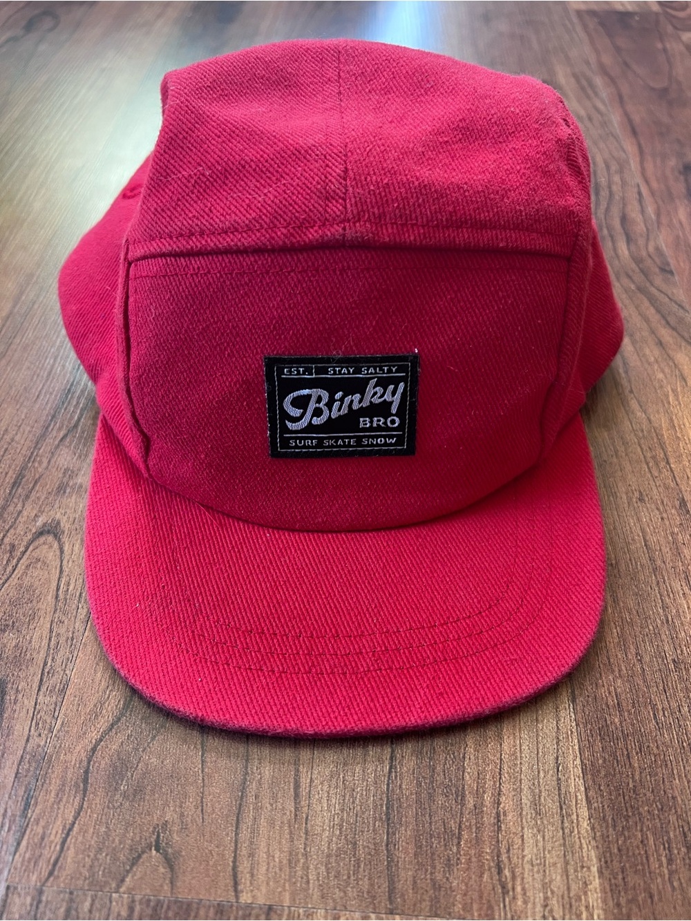 Kids BinkyBro Imperial Red Hat